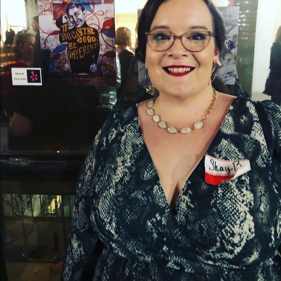 Ava & Viv Snakeskin Print Chiffon Pleated Maxi Dress 3X - Picture 6 of 6